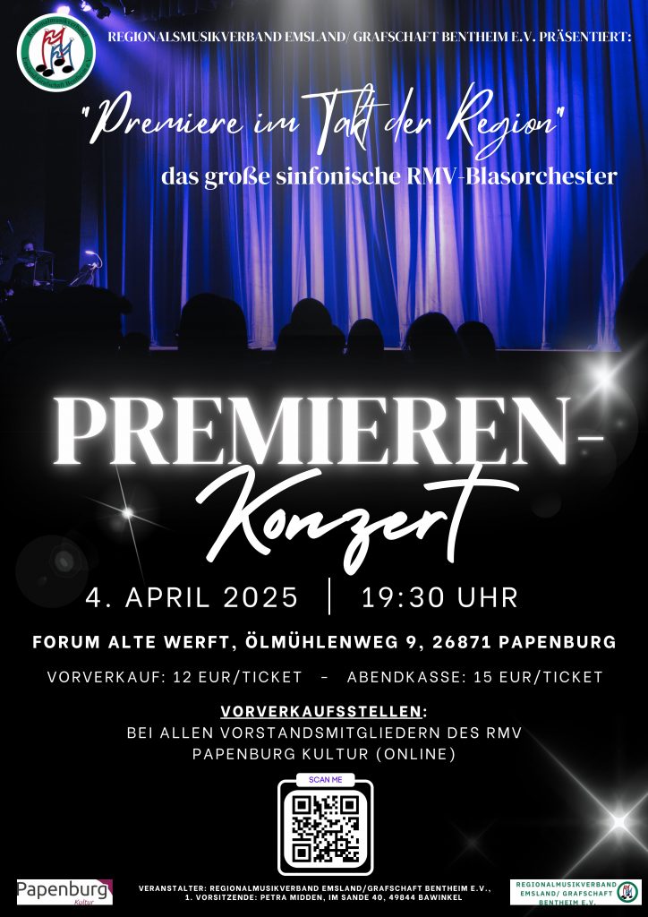 Plakat Premierenkonzert